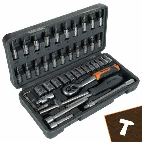 Set scule 46 piese, BIGSTREEN, Tool Set in a 46 Piece Case 26844, unelte complete CrV