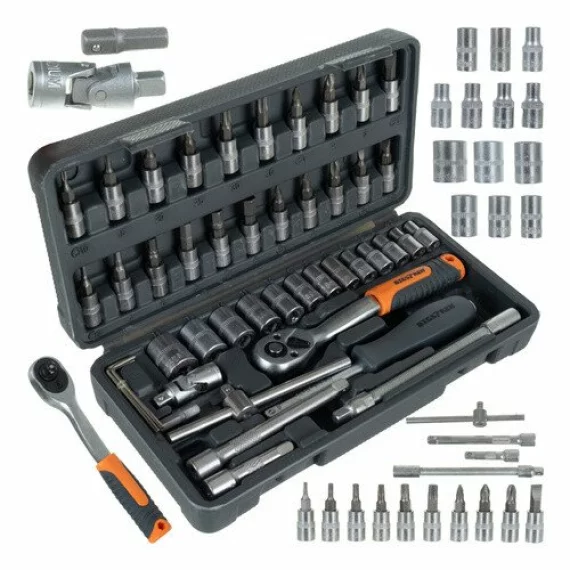 Set scule 46 piese, BIGSTREEN, Tool Set in a 46 Piece Case 26844, unelte complete CrV