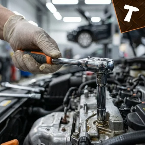 Set scule 56 piese, BIGSTREEN, Tool Set in a 56 Piece Case 26845, kit complet unelte CrV