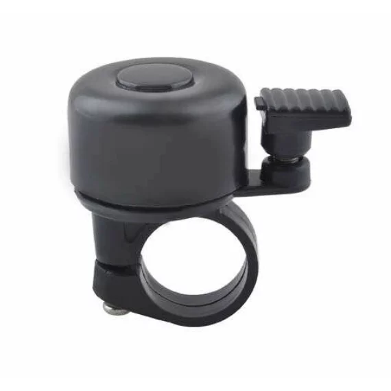 Sonerie bicicleta, TRIZAND, Bicycle Bell Black, clopotel universal pentru maner