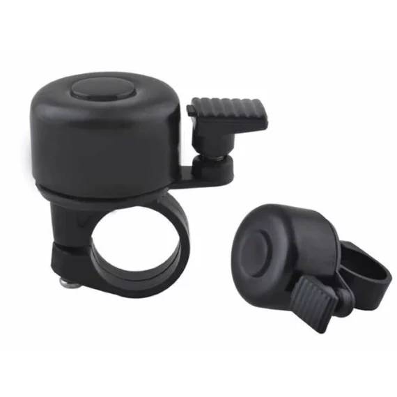 Sonerie bicicleta, TRIZAND, Bicycle Bell Black, clopotel universal pentru maner