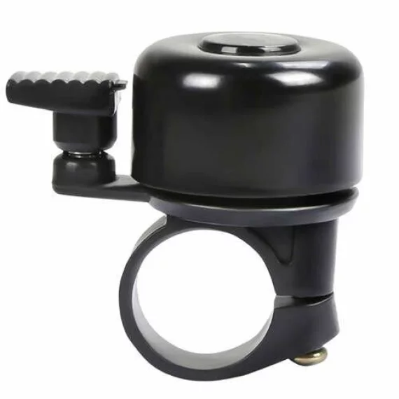 Sonerie bicicleta, TRIZAND, Bicycle Bell Black, clopotel universal pentru maner