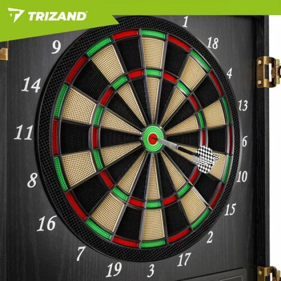 Tabla electronica de darts, TRIZAND, Electronic Dartboard 27046, 27 jocuri si 243 variante