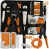 Tester cabluri retea, BIGSTREEN, Cable Tester Network Kit 25834, set 145 piese pentru RJ45/RJ11