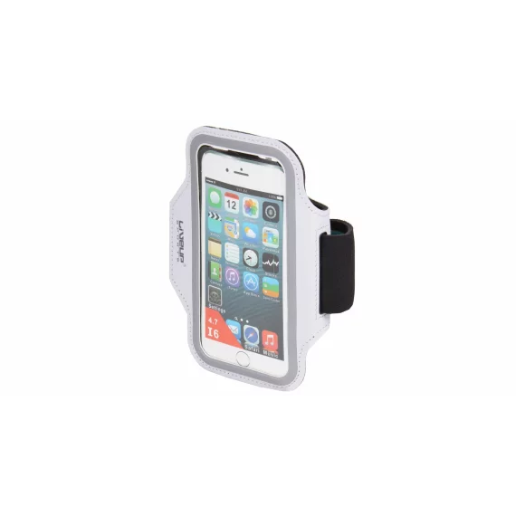 sports case for mobile phone armband white