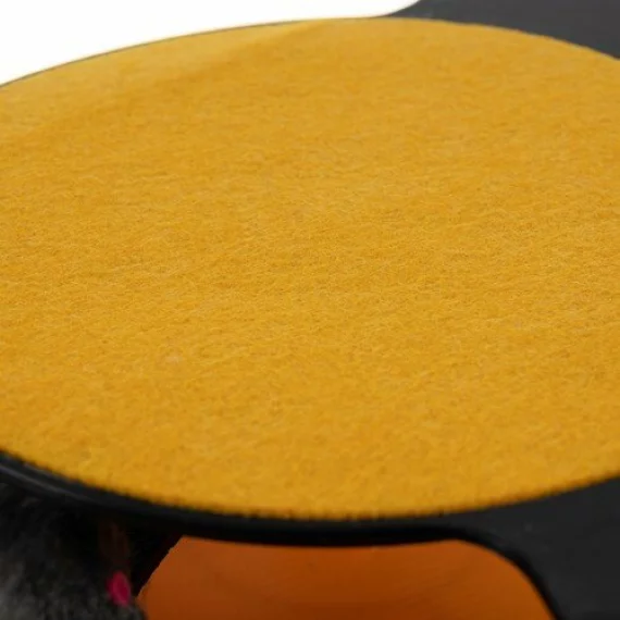 Jucarie pentru pisici cu roata si soarece – interactiva, antiderapanta