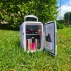 Mini frigider portabil de 4 L – racire si incalzire pentru calatorii, masina si camping