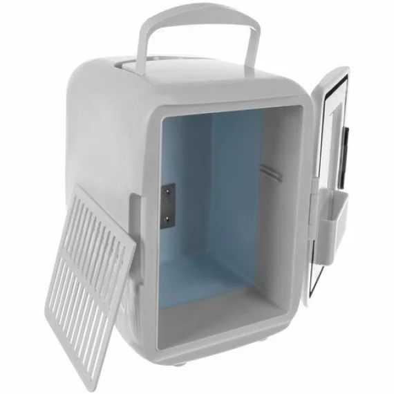 Mini frigider portabil de 4 L – racire si incalzire pentru calatorii, masina si camping