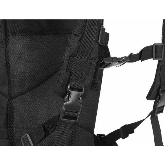 Rucsac militar XL negru 35 L – rucsac tactic mare, rezistent si multifunctional