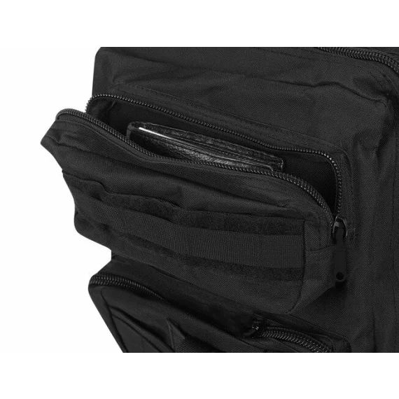 Rucsac militar XL negru 35 L – rucsac tactic mare, rezistent si multifunctional