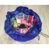 Sac multifunctional 2-in-1 pentru jucarii si planseu de joaca – ISO TRADE, multicolor