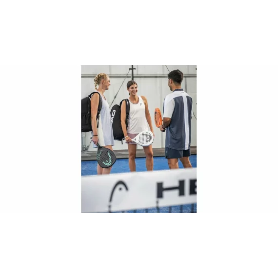 Paleta padel Head Bolt 2025, alb-gri