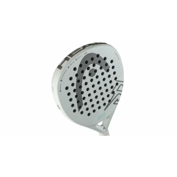 Paleta padel Head Bolt 2025, alb-gri