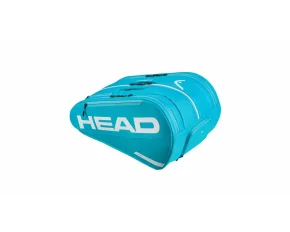 Geanta padel Head Tour Padel Bag L,  60 x 28.5 x 36.5 cm, albastru deschis