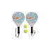 Set 2 palete de padel Merco Hit Base cu mingi incluse