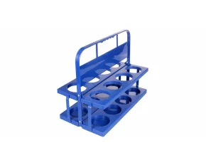 Suport de transport pliabil pentru 8 sticle, Merco Holder 8, albastru