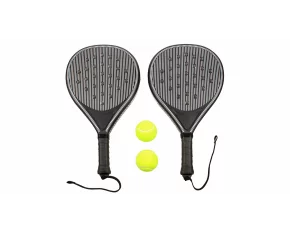 Set 2 palete de padel Merco Match Base cu mingi incluse