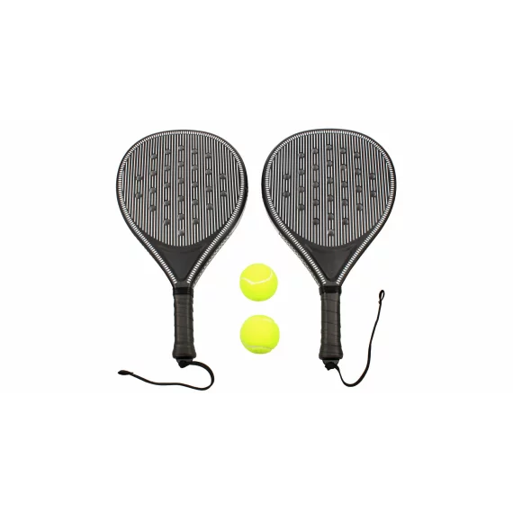 Set 2 palete de padel Merco Match Base cu mingi incluse