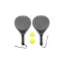 Set 2 palete de padel Merco Match Base cu mingi incluse