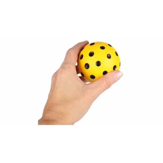 Minge de pickleball din spuma Silent Pickleball galben