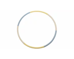 Cerc gimnastica pliabil Soft Hula Hoop 77 cm, albastru