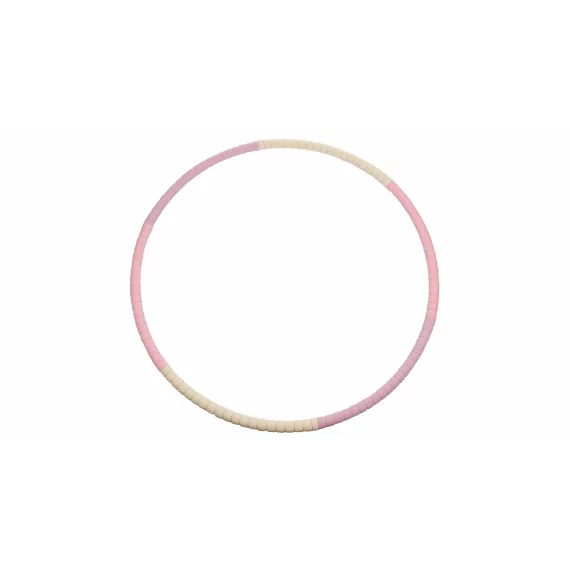 Cerc gimnastica pliabil Soft Hula Hoop 92 cm, roz