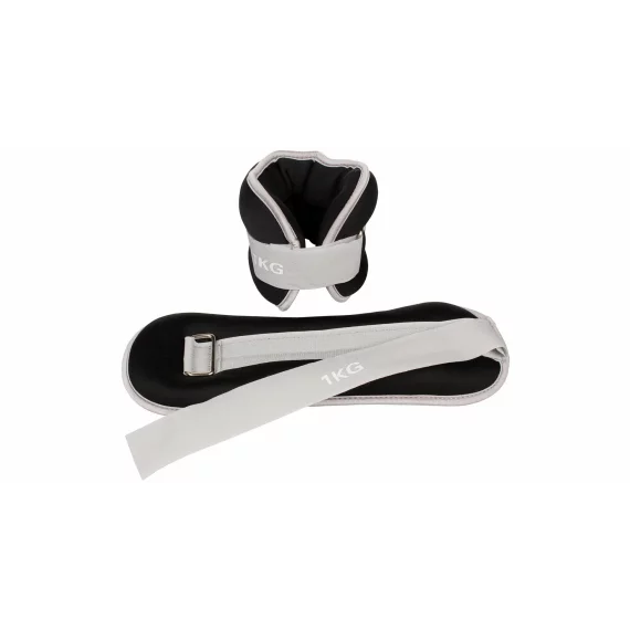 Set greutati pentru incheieturi si glezne Merco WFS 1000, 1 kg, negru