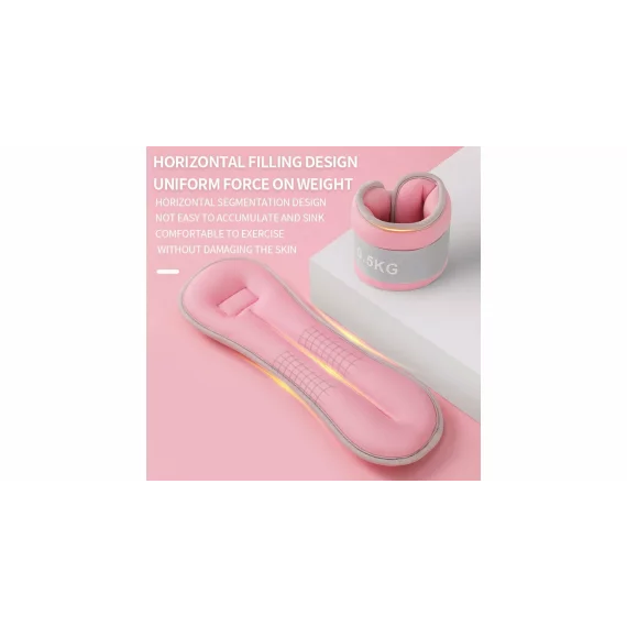 Set greutati pentru incheieturi si glezne Merco WFS 1500, 1,5 kg, negru