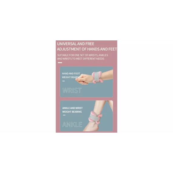 Set greutati pentru incheieturi si glezne Merco WFS 500, 0,5 kg, negru