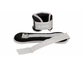 Set greutati pentru incheieturi si glezne Merco WFS 500, 0,5 kg, negru