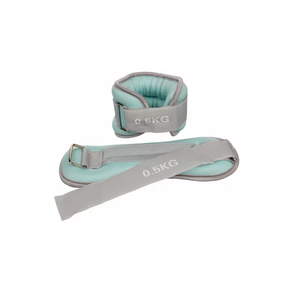 Set greutati pentru incheieturi si glezne Merco WFS 500, 0,5 kg, albastru