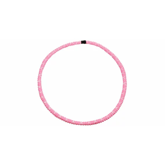 Cerc gimnastica Spring Soft Hula Hoop, roz