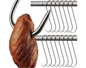 Accesorii afumare, Kaminer, Smoking hooks - set de 15, design ergonomic