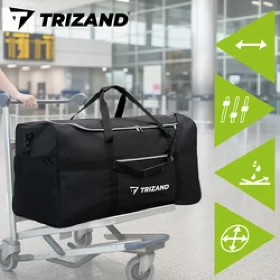 Geanta de calatorie, Trizand, Travel bag 40x50x90, design ergonomic
