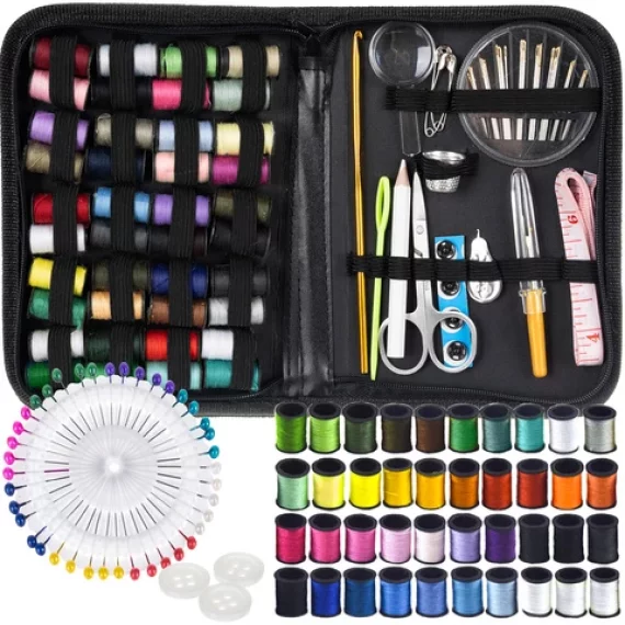 Kit de cusut, Ruhhy, Sewing kit 128 pcs, organizare eficienta