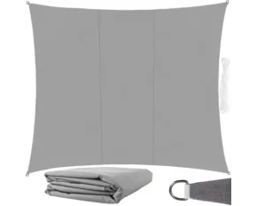 Panza de umbrire, Gardlov, sunshade sail 4x3m - gray, rezistenta la intemperii