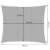 Panza de umbrire, Gardlov, sunshade sail 4x3m - gray, rezistenta la intemperii