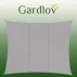 Panza de umbrire, Gardlov, sunshade sail 4x3m - gray, rezistenta la intemperii