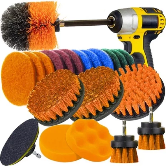 Perii de curatare pentru bormasina, Bigstren, Drill Cleaning Brushes, set versatil