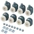 Roti cabine dus, Ruhhy, shower cabin wheel - set de 8, durabilitate ridicata
