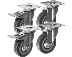 Roti pivotante, Malatec, set de 4 roti pivotante, durabilitate sporita