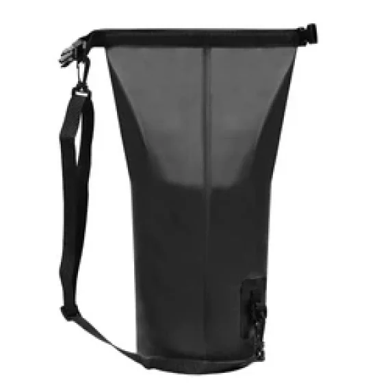 Sac impermeabil, Trizand, waterproof bag 10L black, design compact