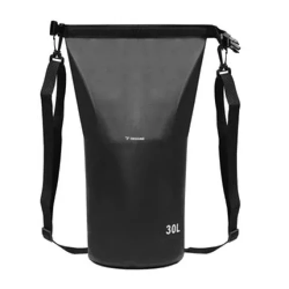 Sac impermeabil, Trizand, waterproof bag 30L black, capacitate de 30 litri