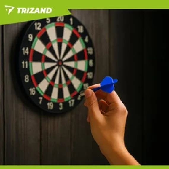 Set de darts, Trizand, darts set 12 pcs + tips, 12 piese incluse
