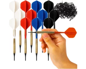 Set de darts, Trizand, darts set 12 pcs + tips, 12 piese incluse