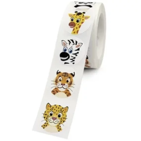 Stickere motivationale, Kruzzel, motivational stickers - roll of 500pcs, design atractiv