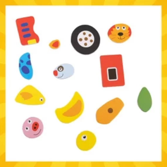 Tabla educationala cu doua fete, Kruzzel, Kruzzel 25637, design interactiv