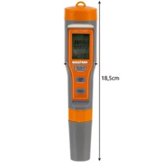 Tester de calitate a apei, Bigstren, Water quality tester 4in1 LED, design compact