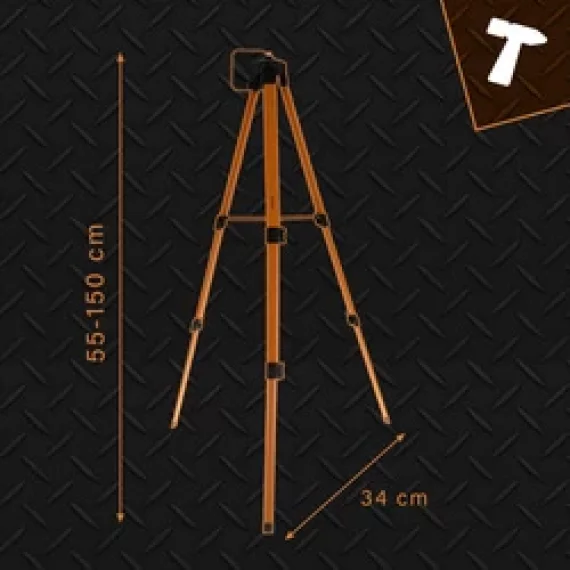 Tripod, Bigstren, tripod pentru laser cu linie intersectata, inaltime ajustabila