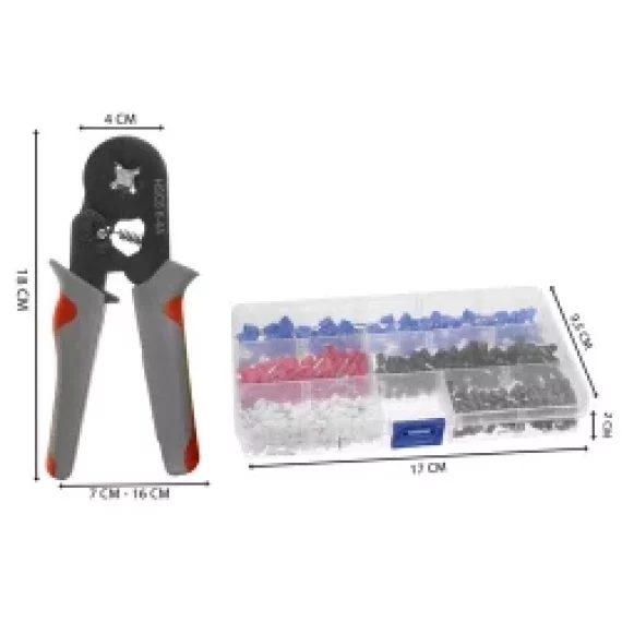 Cleste desigilat / crimping, Bigstren, crimping tool for 0.25-10mm2 ferrules, constructie robusta